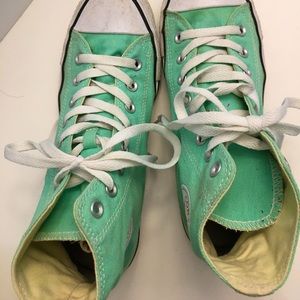 Converse Mint Green Sneakers